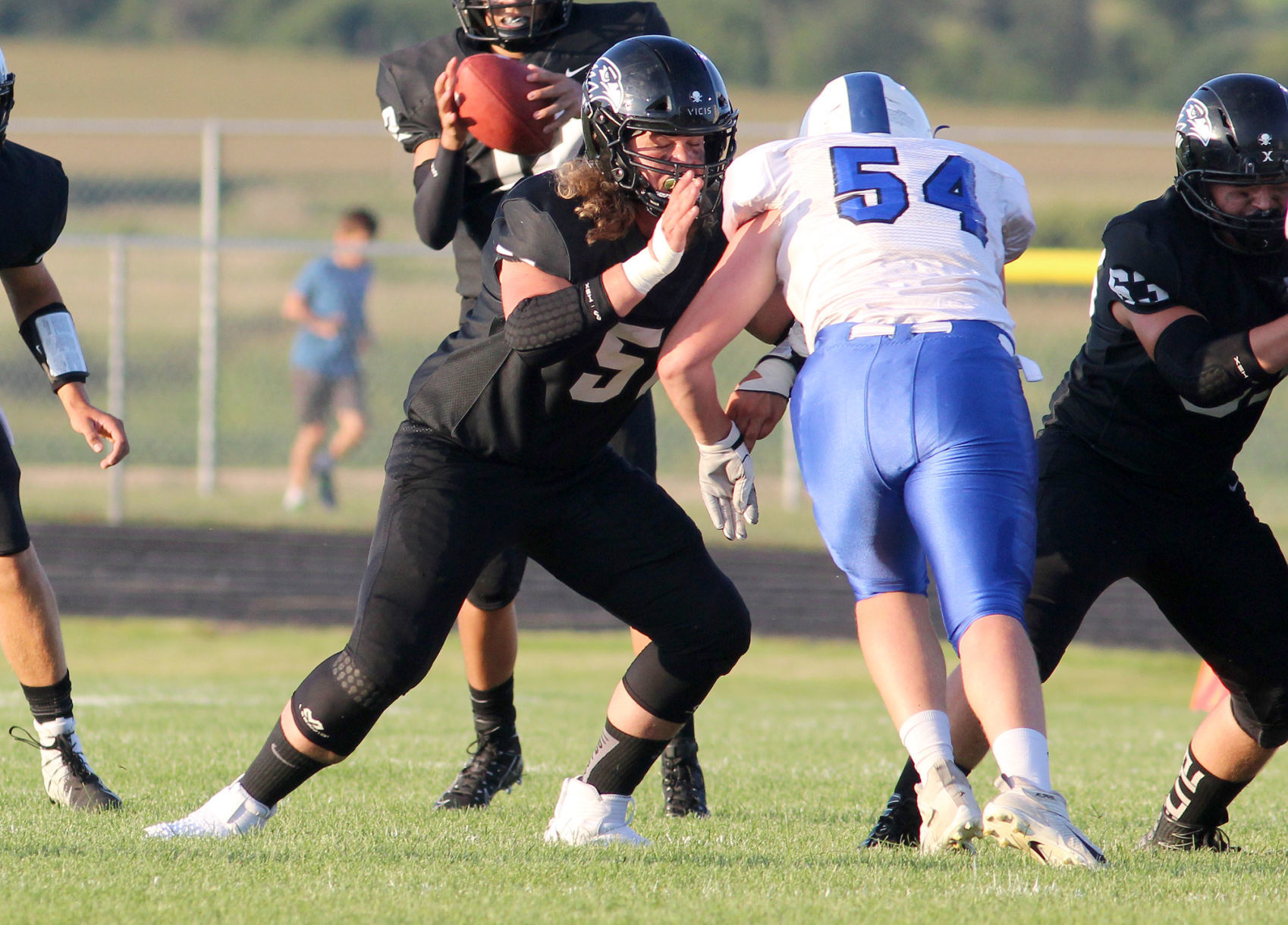 Saint Croix Falls at Bloomer football 8-23-19